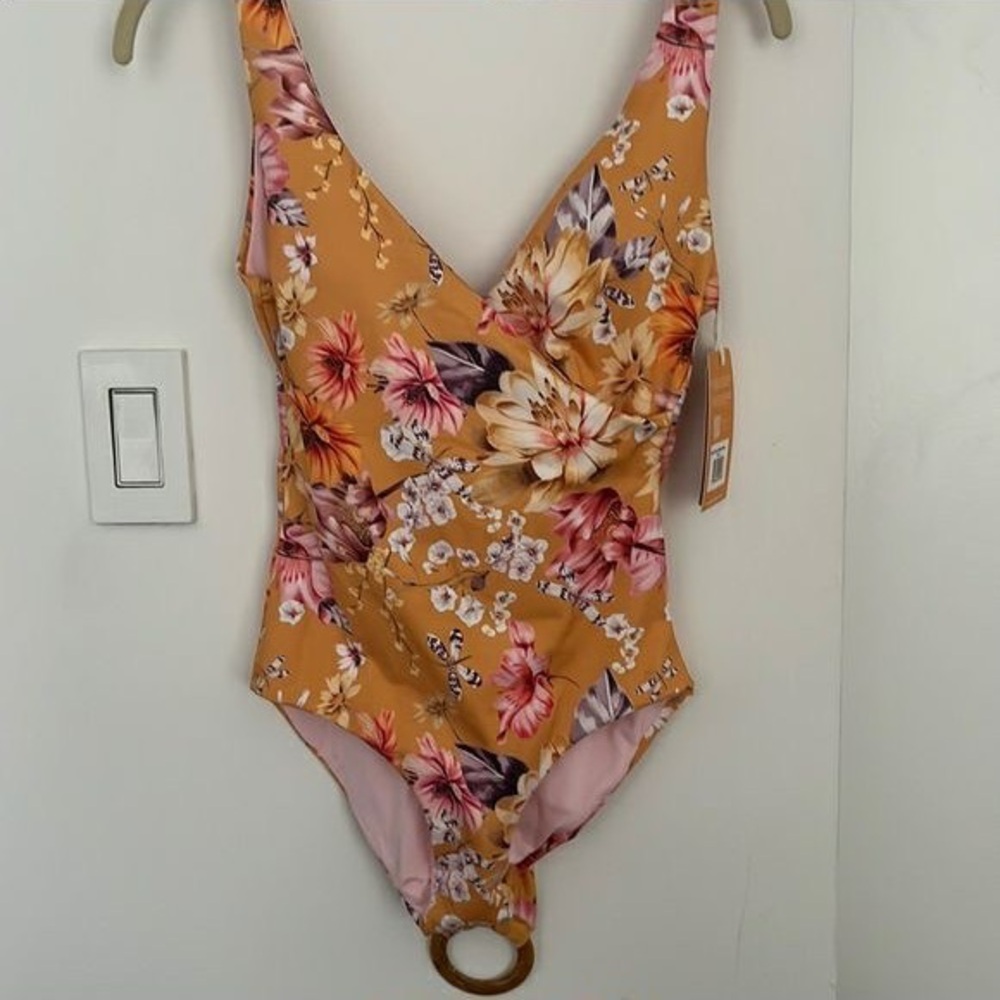 NWT size large! Encantadore for Anthropologie one piece bathing suit - Picture 7 of 13